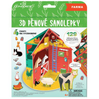 Concorde 3D pěnové samolepky - farma