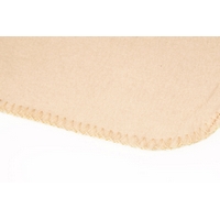 HomeLife Fleecová deka 130x160 cm béžová