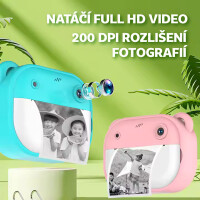 Platinium Digitální fotoaparát s okamžitou tiskárnou InstantPrint AX3290