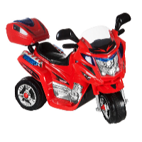 Kids World Dětská elektrická motorka Rallye červená