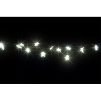 Platinium Vánoční LED osvětlení 50 diod, hvězdy studená bílá