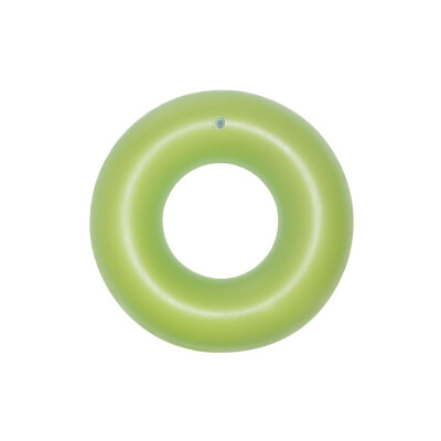 Nafukovací kruh FROSTED NEON 76 cm zelená