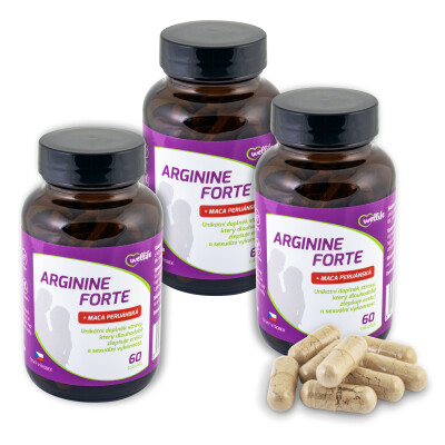 ARGININE FORTE 3x 60 tobolek - 2 + 1 ZDARMA