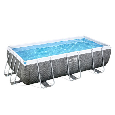 Bazén Power Steel Rattan 4,04 x 2,01 x 1 m bez filtrace