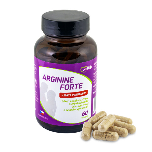 Wellife ARGININE FORTE 60 tobolek