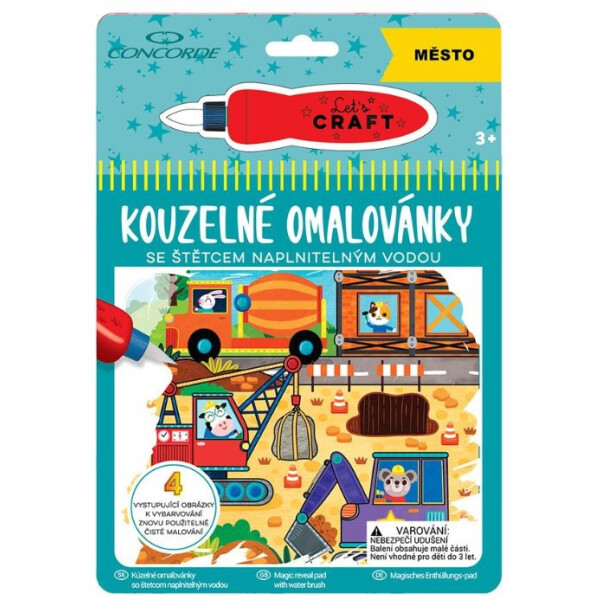 Concorde Kouzelné omalovánky - město